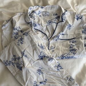Petite Plume Blue Floral Pajama Set